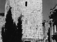 Zvonik u u Balama u prvoj polovici 80-ih godina, Bale. (fn. 19384) Iz arhive Arheološkog muzeja Istre