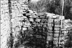 Apsida crkve sv. Gervazija i Protazija, zvana i sv. Črvar, kod Stancije Bembo, snimljeno 1974. godine, Bale. (fn. 12804) Iz arhive AMI