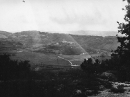 Pogled na Beram sa sjeverozapada 1990. godine, Beram. (fn. 24709) Iz arhive Arheološkog muzeja Istre
