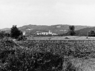 Pogled na Beram sa zapada krajem 80-ih godina, Beram. (fn. 20343) Iz arhive Arheološkog muzeja Istre