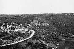 Pogled na Dvigrad  krajem 50-ih godina, Dvigrad. (bn. 4445 b) Iz arhive Arheološkog muzeja Istre