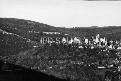 Pogled na Dvigrad sa sjeverozapada 1969. godine, Dvigrad. (bn. 8508) Iz arhive Arheološkog muzeja Istre