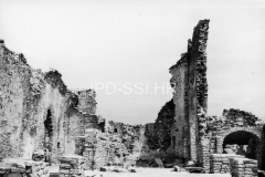 Crkva sv. Sofije 1969. godine nakon prve faze konzerviranja, Dvigrad. (bn. 8368) Iz arhive Arheološkog muzeja Istre