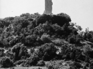 Kula Turan u 11 sati 6. svibnja 1992. godine prije rušenja, Koromačno. (fn. 25951) Iz arhive Arheološkog muzeja Istre