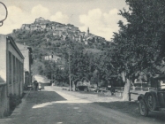 Ulice Motovuna 30-ih godina XX. st., Motovun.  Iz arhive Zavičajnoga muzeja Buzeta