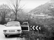 Pogled na područje gradnje pod Motovunom, tom prilikom uništena ranokršćanska crkva Svetog Vida početkom 80-ih, Motovun. (fn. 17935) Iz arhive Arheološkog muzeja Istre
