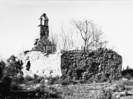 Crkva sv. Jakova kod Cukona 1974. godine, Mutvoran. (fn. 13478 b) Iz arhive Arheološkog muzeja Istre