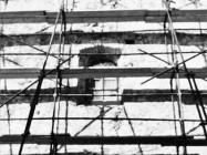 Radovi na sjevernom zidu  župne crkve sv. Pelagija i sv. Maksima u Novigradu 1972. godine. Novigrad (fn. 11892a)  Iz arhive Arheološkog muzeja Istre