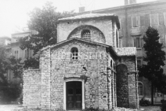 Crkva Svete Marije Formose nakon radova na pokrivanju krova 1982. godine, Pula. (fn. 19609) Iz arhive Arheološkog muzeja Istre