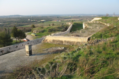Pogled na krov. Fort Turtian, Pula. Autor: Aldo Šuran (2007.)
