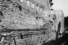 Gradske zidine sredinom 50-ih godina 20. stoljeća, Pula (fp. 3403) Iz arhive Arheološkog muzeja Istre