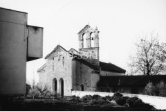 Pula, crkva i samostan Svetog Franje, začelje i dio samostana te zapadni zid početkom 70-ih godina, Pula. (bn. 7891 bp. 7901) Iz arhive Arheološkog muzeja Istre