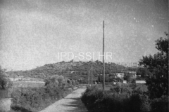 Pogled na sjevernu stranu gradine Vintijan 1955. godine, Pula. (fn. 3324a) Iz arhive Arheološkog muzeja Istre