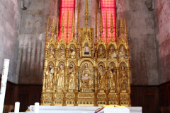 Franjevačka crkva, drveni poliptih Jakova iz Pule iz polovice 15.stoljeća. Pula. Autor: Aldo Šuran (2010.)