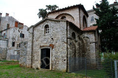 Bočna kapela porušene crkve Svete Marije Formoze iz 6. stoljeća. Pula. Autor: Aldo Šuran (2010.)
