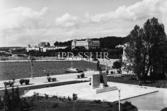 Trg oslobođenja sredinom 50-ih godina 20. stoljeća, Pula. (fp. 3412) Iz arhive Arheološkog muzeja Istre