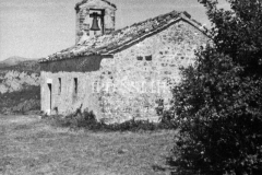 Crkva Svetog Tome u blizini Črnog grada 1956. godine, Roč. (fn. 4107) Iz arhive Arheološkog muzeja Istre