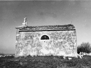 Crkva sv. Martina kod naselja Bubani 1991. godine, Rovinjsko selo. (fn 24976) Iz arhive Arheološkog muzeja Istre