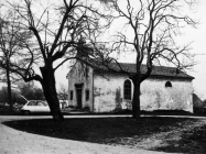 Crkva sv. Petra sredinom 80-ih godina, Šajini. (fn. 20244) Iz arhive Arheološkog muzeja Istre