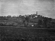 Pogled na Višnjan 1952. godine, Višnjan. (fn. 2304) Iz arhive Arheološkog muzeja Istre