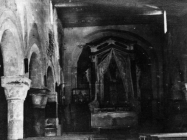 Središnji brod bazilike sv. Marije u Vrsaru početkom 50-ih godina, Vrsar. (fn. 1117) Iz arhive Arheološkog muzeja Istre