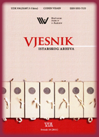 Vjesnik istarskog arhiva svezak 18