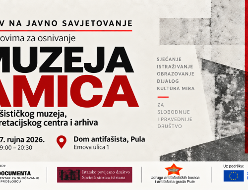 Javno savjetovanje o osnivanju Muzeja antifašizma u Puli